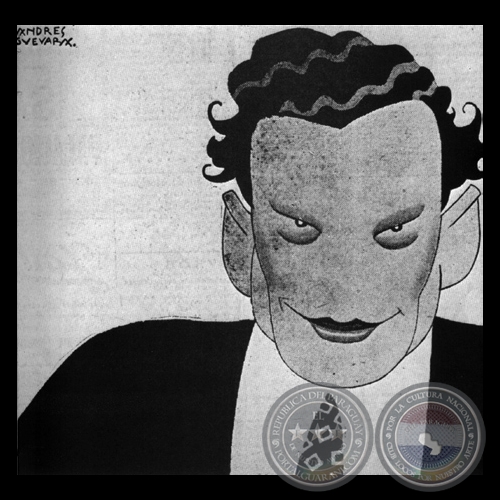 NICOLAS OLIVARI - Caricatura de ANDRÉS GUEVARA